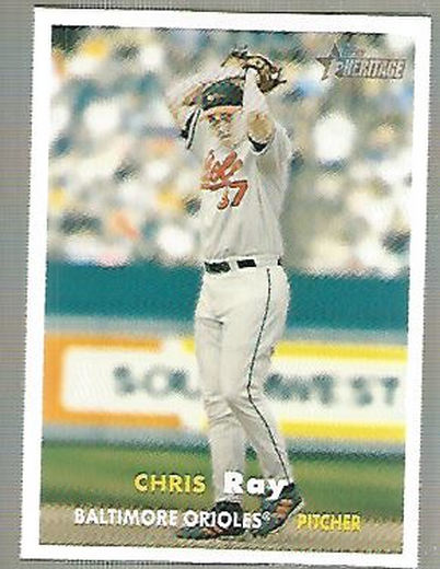 2006 Topps Heritage #445 Chris Ray