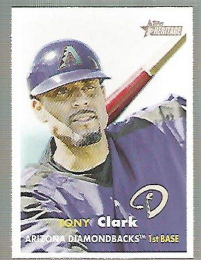 2006 Topps Heritage #481 Tony Clark
