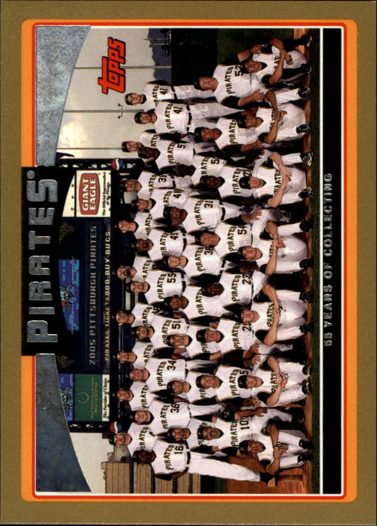 2006 Topps Gold #609 Pittsburgh Pirates