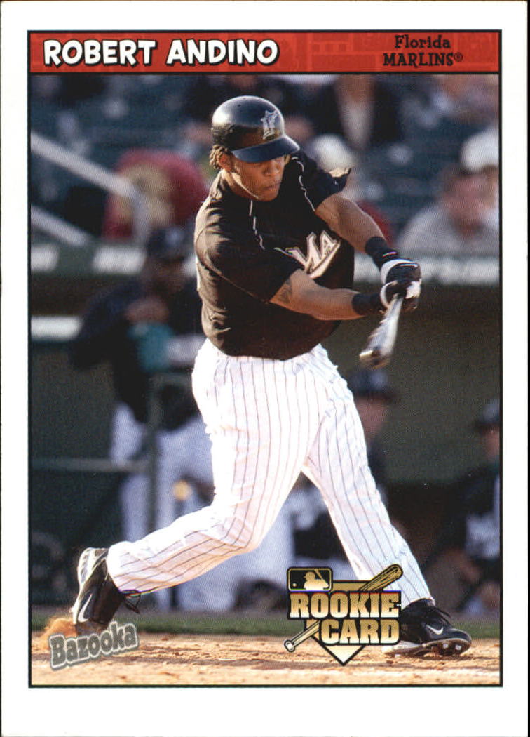 2006 Topps Robert Andino Rookie Florida Marlins Baseball Card