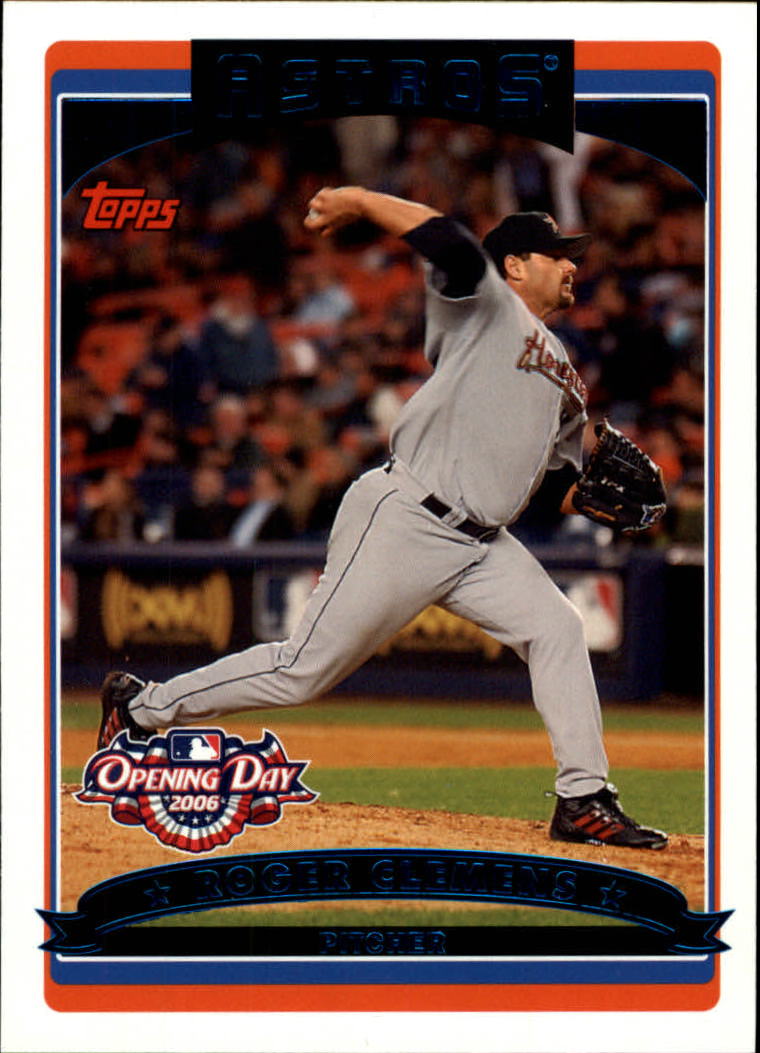 Roger Clemens cards (1987-2022) Red Sox Yankees Blue Jays Astros - You Choose - Picture 330 of 356
