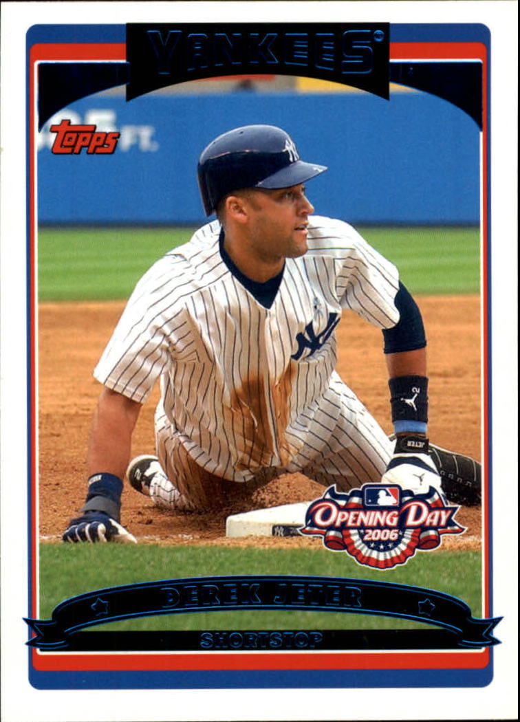 2006 Topps Opening Day #96 Derek Jeter - NM-MT