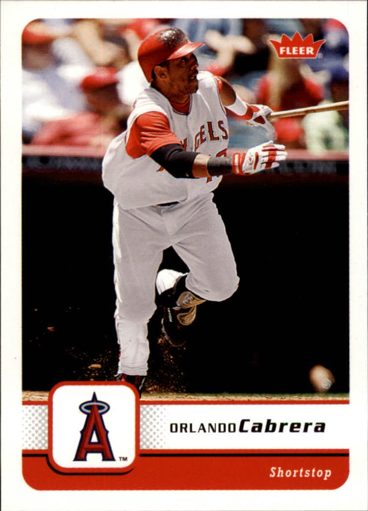 2006 Fleer #11 Orlando Cabrera