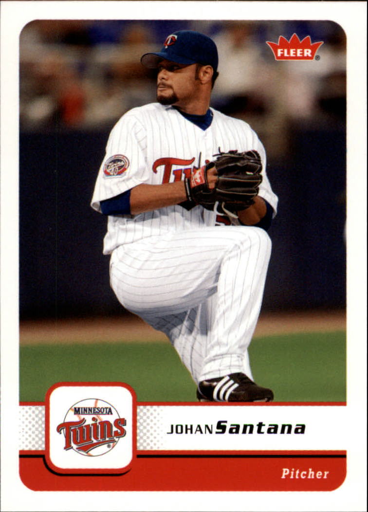2006 Fleer #363 Johan Santana - NM-MT - Birmingham Sports Cards