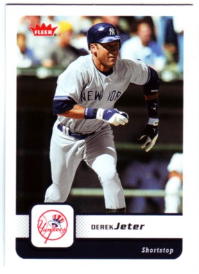 2006 Fleer #390 Derek Jeter