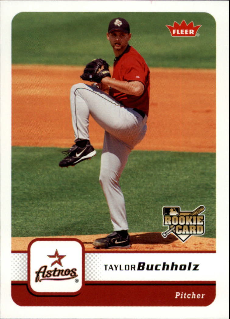 2006 Fleer #412 Taylor Buchholz (RC)