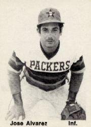 1976 Dubuque Packers TCMA #1 Jose Alvarez