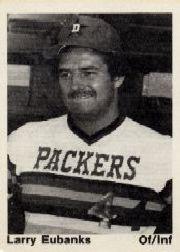 1976 Dubuque Packers TCMA #11 Larry Eubanks