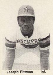 1976 Dubuque Packers TCMA #27 Joseph Pittman