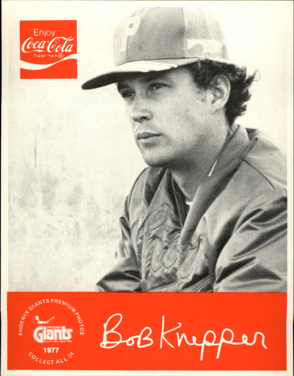 1977 Phoenix Giants Coke Premium #16 Bob Knepper