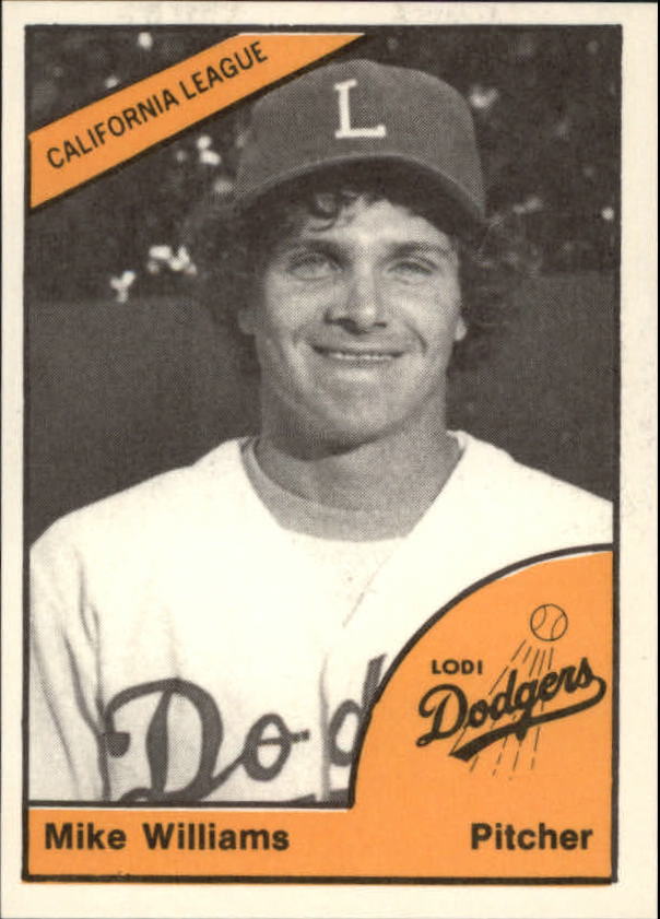 1977 Lodi Dodgers TCMA #25 Mike Williams
