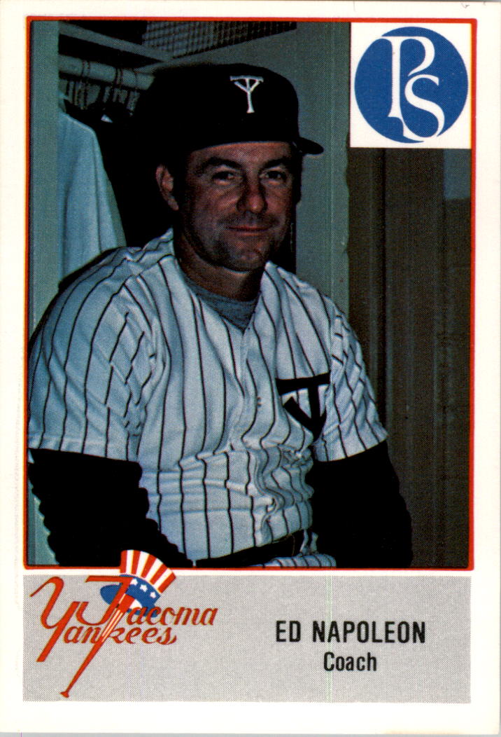 1978 Tacoma Yankees Cramer #8 Ed Napoleon