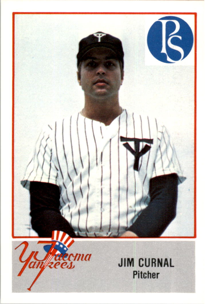1978 Tacoma Yankees Cramer #19 Jim Curnal
