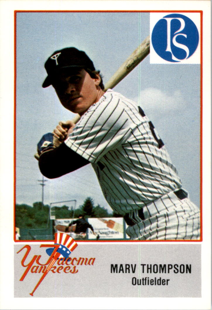 1978 Tacoma Yankees Cramer #22 Marv Thompson