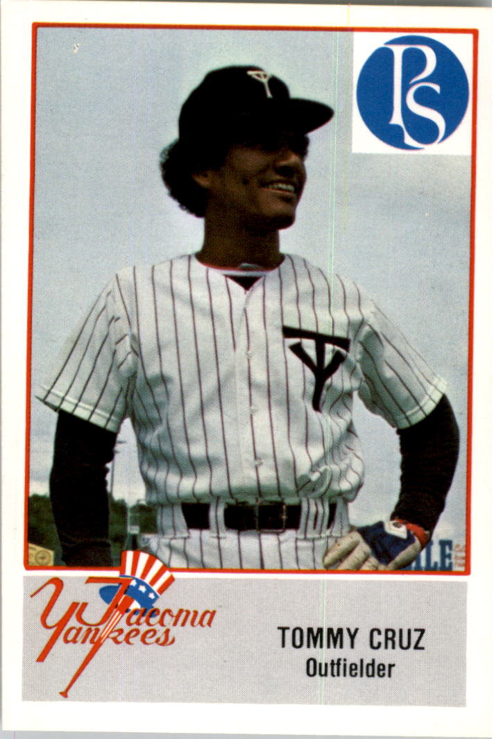 1978 Tacoma Yankees Cramer #44 Tommy Cruz