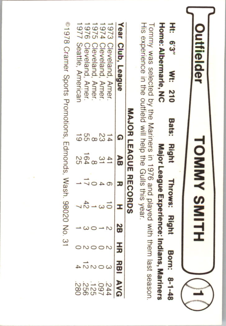 Tarjetas Cramer B6821- 1978 Salt Lake City Gulls 1-26 -Tú eliges- 15+ ENVÍO GRATUITO A EE. UU. - Imagen 3 de 49