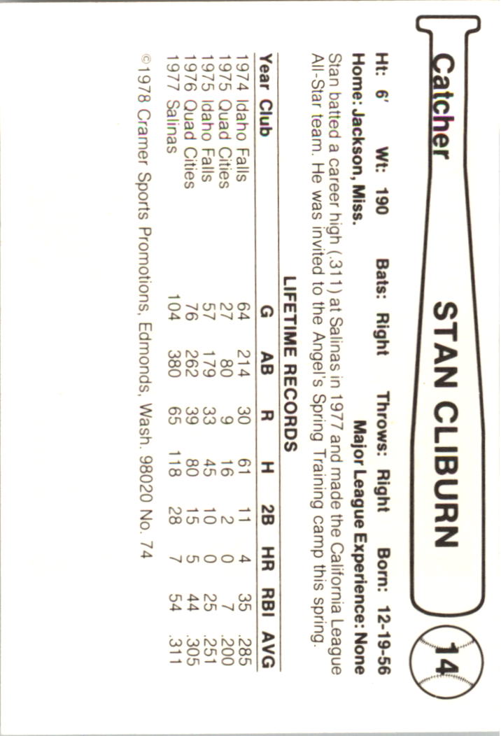 Tarjetas Cramer B6821- 1978 Salt Lake City Gulls 1-26 -Tú eliges- 15+ ENVÍO GRATUITO A EE. UU. - Imagen 25 de 49