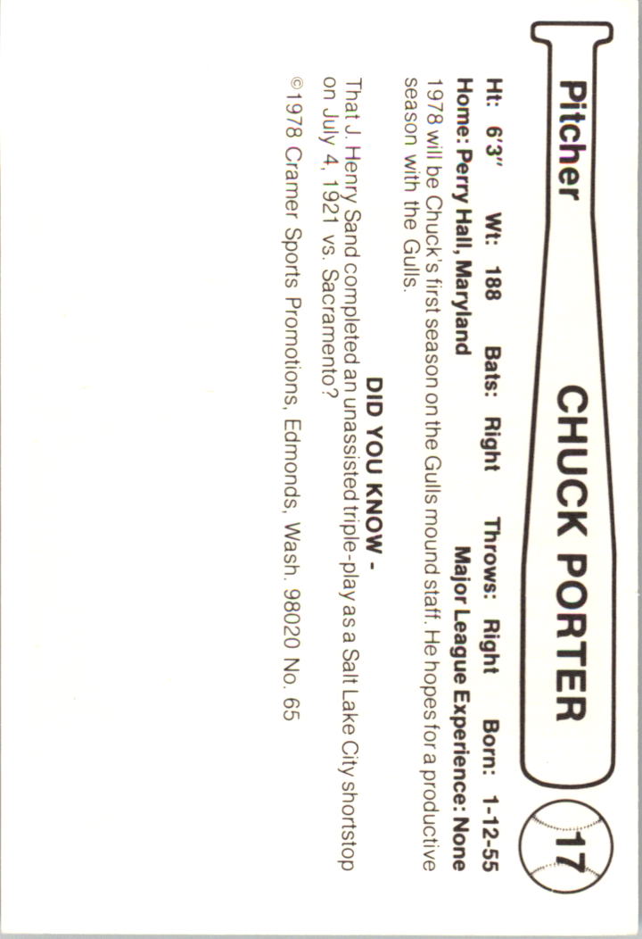 Tarjetas Cramer B6821- 1978 Salt Lake City Gulls 1-26 -Tú eliges- 15+ ENVÍO GRATUITO A EE. UU. - Imagen 31 de 49