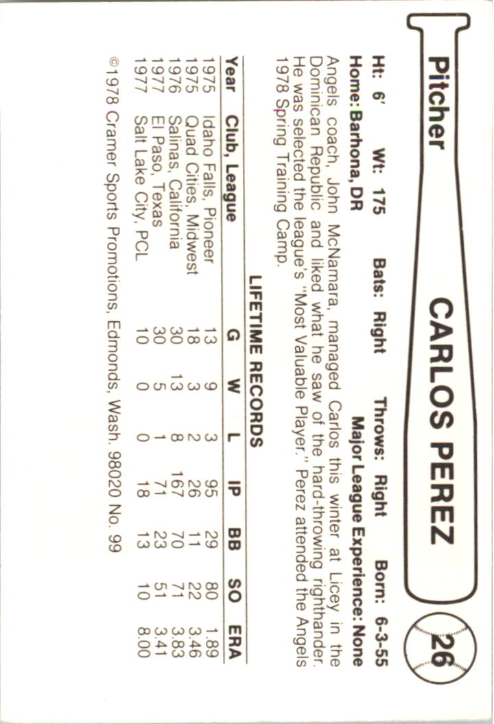 Tarjetas Cramer B6821- 1978 Salt Lake City Gulls 1-26 -Tú eliges- 15+ ENVÍO GRATUITO A EE. UU. - Imagen 47 de 49