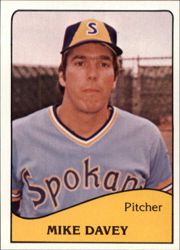 1979 Spokane Indians TCMA #14 Mike Davey
