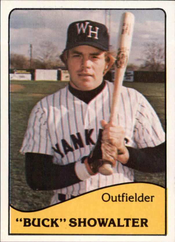 1979 West Haven Yankees TCMA #7 Nat Showalter