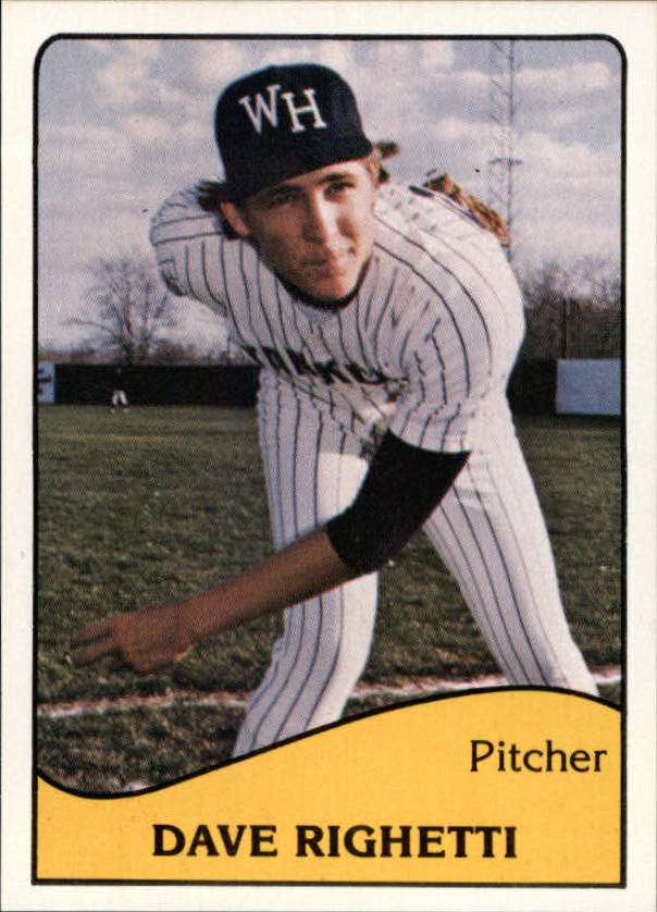 1979 West Haven Yankees TCMA #21 Dave Righetti