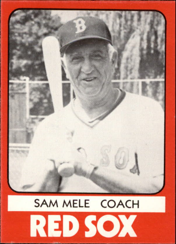 1980 Elmira Pioneer Red Sox TCMA #37 Sam Mele
