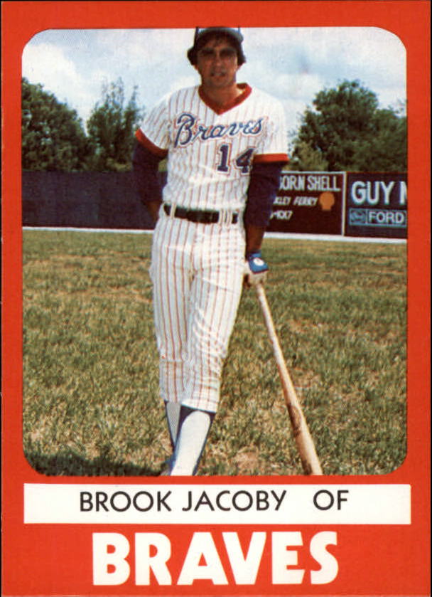 1980 Anderson Braves TCMA #27 Brook Jacoby