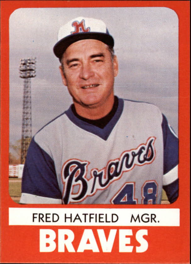 1980 Richmond Braves TCMA #5 Fred Hatfield