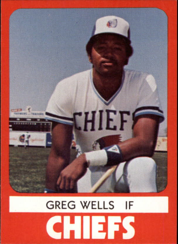 1980 Syracuse Chiefs TCMA #14 Greg Wells