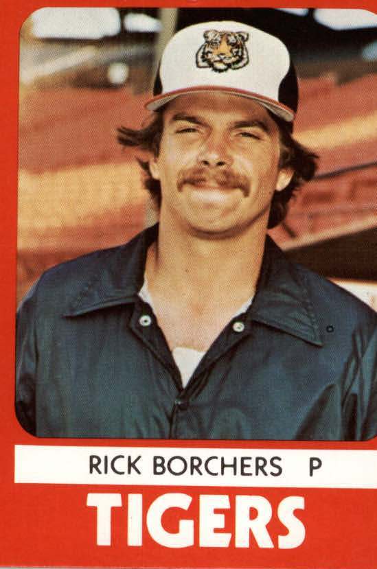 1980 Tacoma Tigers TCMA #21 Rick Borchers