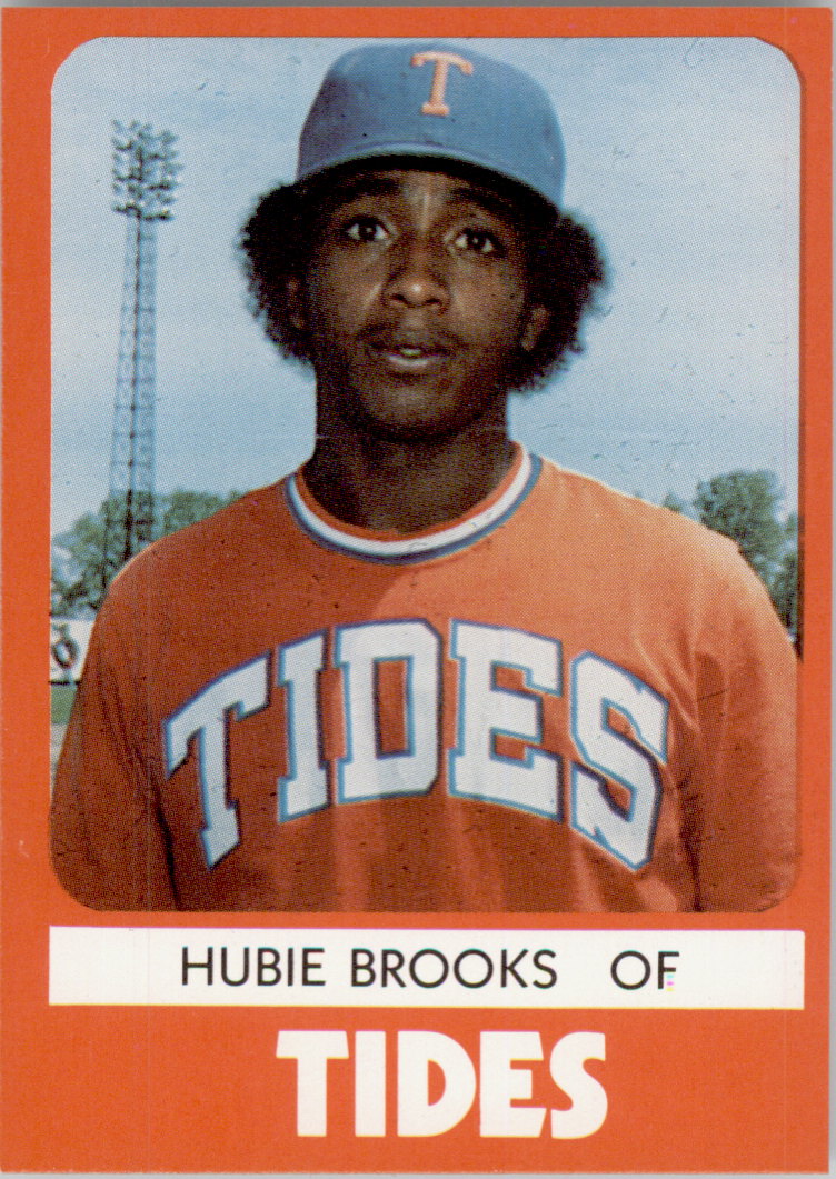 1980 Tidewater Tides TCMA #15 Hubie Brooks