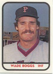 1981 Pawtucket Red Sox TCMA #15 Wade Boggs