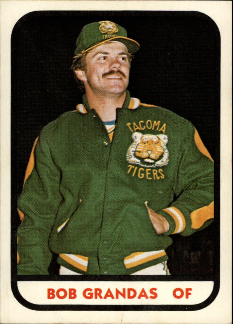 1981 Tacoma Tigers TCMA #27 Bob Grandas - NM-MT