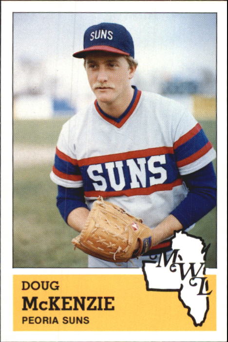 1983 Peoria Suns Fritsch #8 Dougl McKenzie