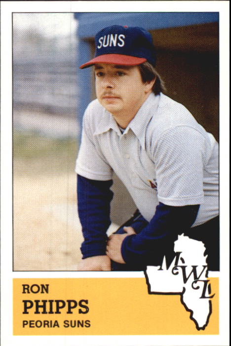 1983 Peoria Suns Fritsch #26 Ron Phipps TR