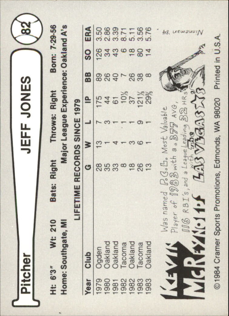 Tarjeta de béisbol Cramer Tacoma Tigers 1984 de ligas menores - elige tu tarjeta - Imagen 21 de 51