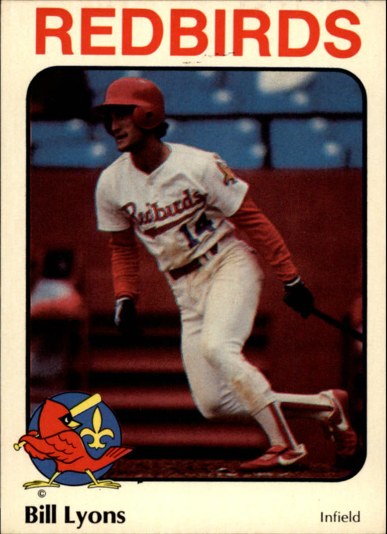 1984 Louisville Redbirds Riley's #14 Bill Lyons
