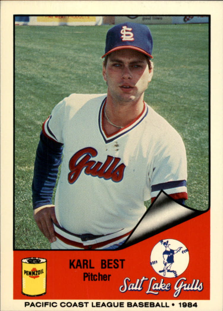 1984 Salt Lake City Gulls Cramer #189 Karl Best
