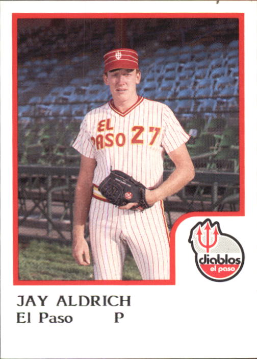 1986 El Paso Diablos ProCards #1 Jay Aldrich