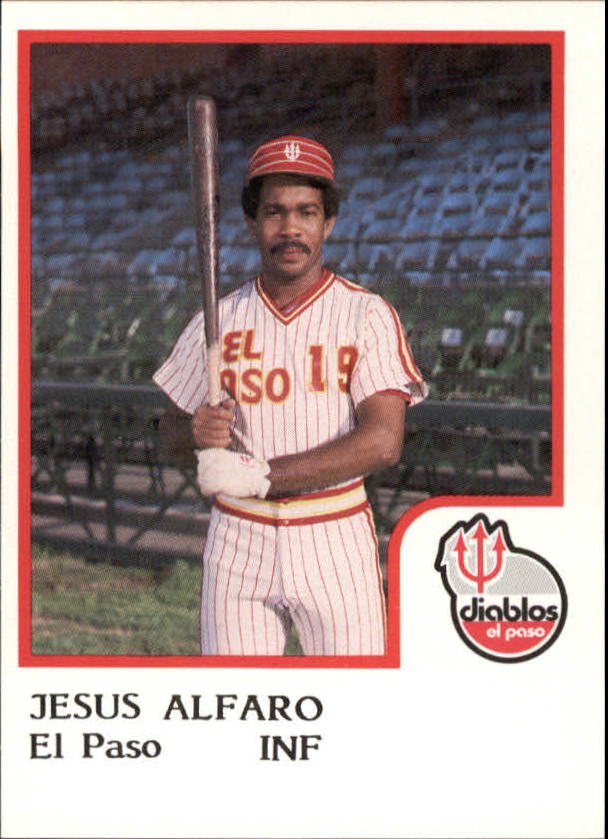 1986 El Paso Diablos ProCards #3 Jesus Alfaro