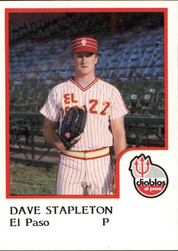 1986 El Paso Diablos ProCards #20 Dave Stapleton