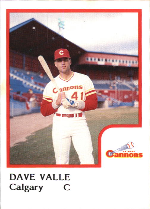 1986 Calgary Cannons ProCards #24 Dave Valle