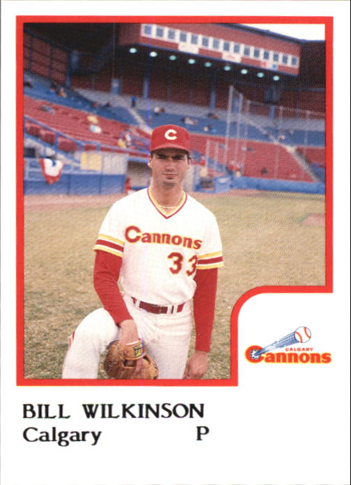 1986 Calgary Cannons ProCards #25 Bill Wilkinson