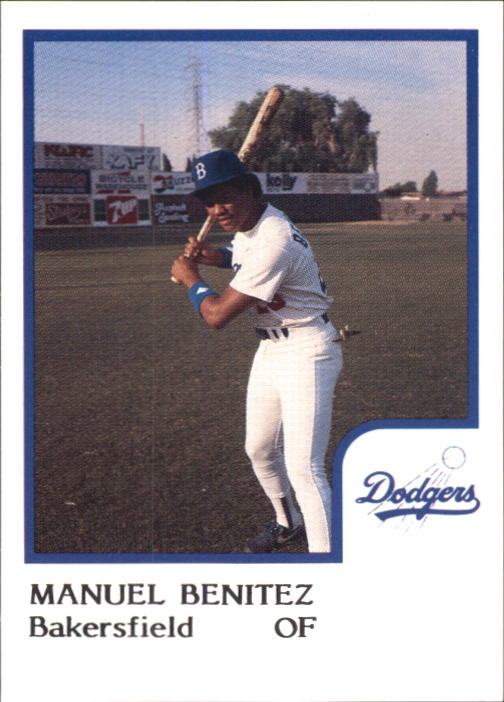 1986 Bakersfield Dodgers ProCards #3 Manuel Benitez