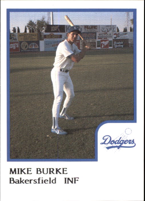 1986 Bakersfield Dodgers ProCards #4 Mike Burke