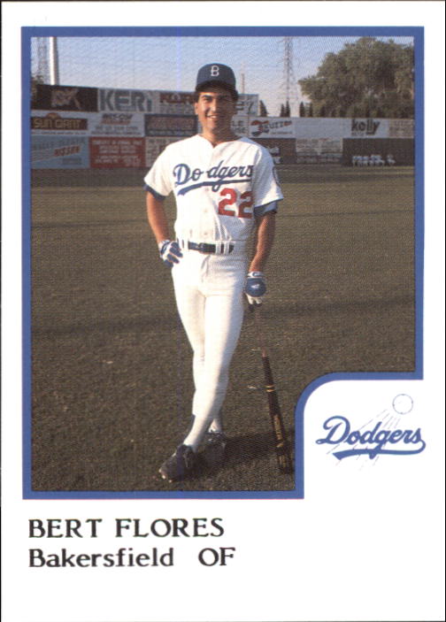 1986 Bakersfield Dodgers ProCards #8 Bert Flores