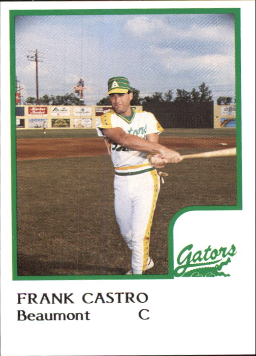 1986 Beaumont Golden Gators ProCards #5 Frank Castro