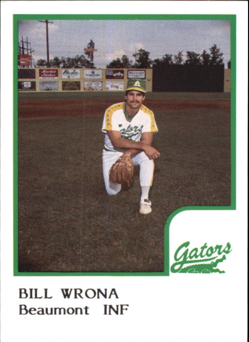 1986 Beaumont Golden Gators ProCards #25 Bill Wrona