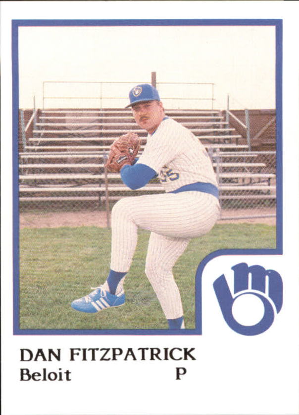 1986 Beloit Brewers ProCards #7 Dan Fitzpatrick